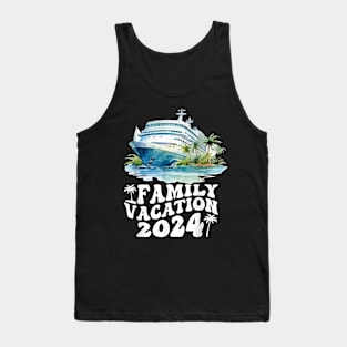 Family Cruise 2024 Summer Vacation Matching Family Cruise Tank Top